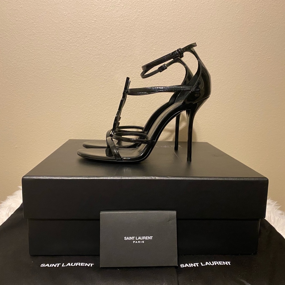 🚫SOLD🚫Saint Laurent Cassandra YSL Monogram Black - Picture 5 of 12